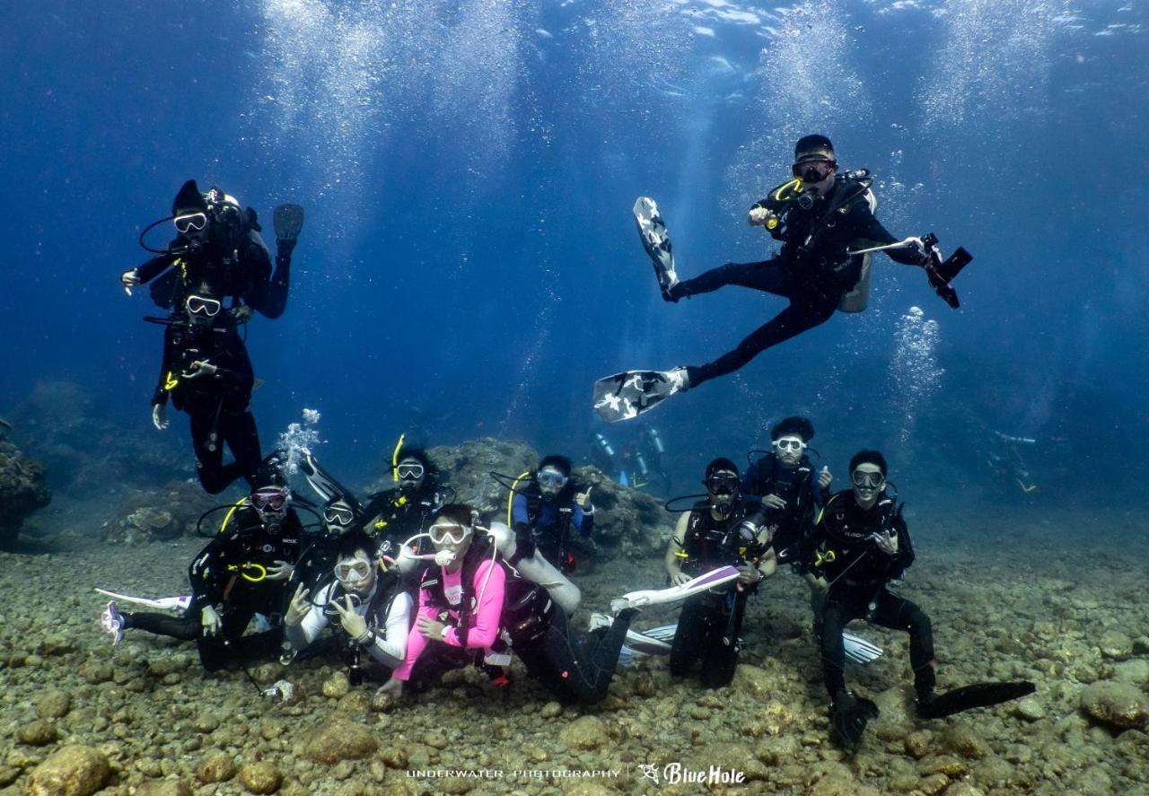 藍洞潛水blue Hole Dive Center Bed and Breakfast Heng-ch'un Εξωτερικό φωτογραφία